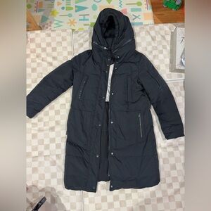 Women's Black Puffer Coat